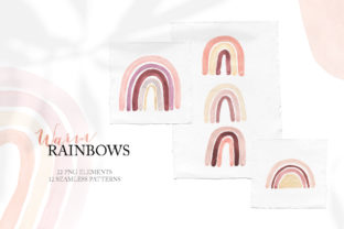 Watercolor Boho Rainbows Set: A Designer Review