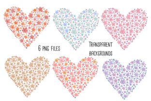 Watercolour Floral Hearts: Editorial Illustrations